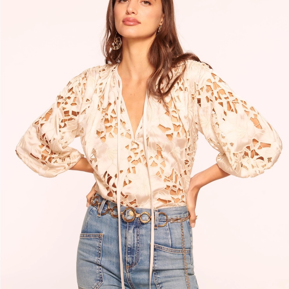 Ramy Brook Mikayla Cutout Blouse